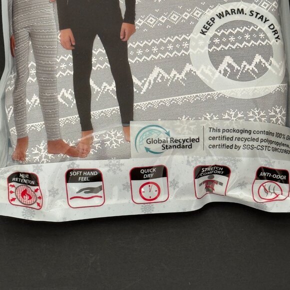 32 Degrees Kids' Gray Heat Set - L (12/14) NWT - Picture 5 of 13